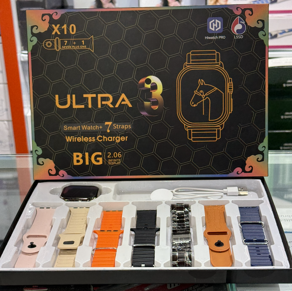 Miniatura 2 de Combo Reloj smart watch X10 7 pulsos